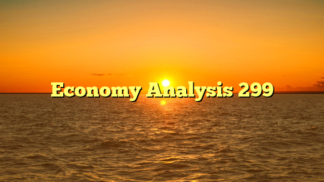Economy Analysis 299
