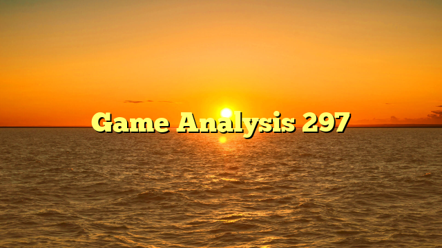 Game Analysis 297