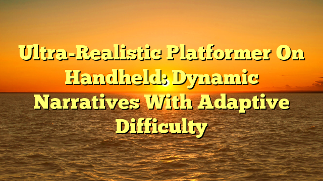 Ultra-Realistic Platformer On Handheld: Dynamic Narratives With Adaptive Difficulty